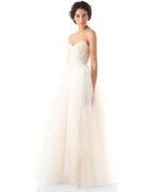 Reem Acra Eternity Strapless Dress - Lyst