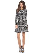 Torn By Ronny Kobo Feline Maya Dress - Lyst