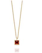 Astley Clarke Sugarloaf Garnet Pendant - Lyst