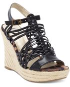 G by Guess Leeza Espadrille Platform Wedge Sandals - Lyst