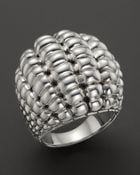 John Hardy Bedeg Silver Large Dome Ring - Lyst