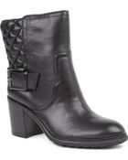 Nine West Layea Leather Ankle Boots - Lyst