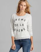 Zoe Karssen Sweatshirt Creme De La Creme - Lyst