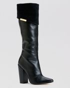 Calvin Klein Tall Boots Averie High Heel - Lyst