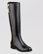 Isaac Mizrahi Tall Boots Arno Flat - Lyst