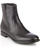 Ferragamo Plain Toe Boot - Lyst