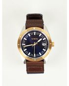 Nixon Mens Rover Ii Leather Watch - Lyst