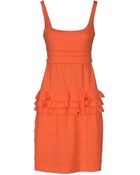 Pf Paola Frani Short Dress - Lyst