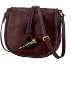 Lauren by Ralph Lauren Oglevie Leather Crossbody Bag - Lyst