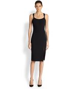 Michael Kors Sleeveless Stretch Wool Sheath Dress - Lyst