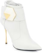 Nicholas Kirkwood Buckled Leather Ankle Boots - Lyst