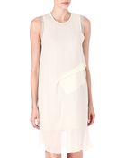 Acne Studios Silk Paint Dress - Lyst