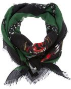 Givenchy Rottweiler Print Scarf - Lyst