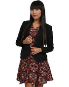 Haute Hippie Blazer with Silk - Lyst