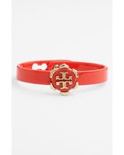 Tory Burch Walter Logo Station Resin Bangle - Lyst