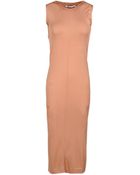 T By Alexander Wang Kneelength Dress - Lyst