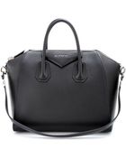 Givenchy Antigona Medium Leather Tote - Lyst