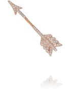 Anita Ko Arrow 18-Karat Rose Gold Diamond Earring - Lyst