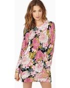 Nasty Gal English Garden Knit Dress - Lyst