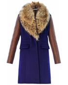 Diane von Furstenberg Bell Coat - Lyst