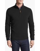 John W. Nordstrom® Half Zip Cashmere Sweater - Lyst