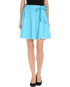 Love Moschino Knee Length Skirt - Lyst