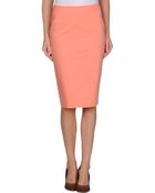 Peserico Sign Knee Length Skirt - Lyst