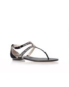 MICHAEL Michael Kors Yvonne Flat Sandal - Lyst