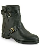 Chloé Leather Ankle Boot - Lyst
