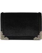 McQ by Alexander McQueen Velvet Clutch - Lyst