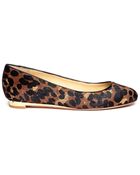 Cole Haan Astoria Leopard Ballet Flats - Lyst