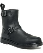 Dr. Martens Asher Low Biker Boots - Lyst