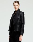 Helmut Lang Pitch Quilted Leather Jacket - Lyst