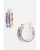 Marc By Marc Jacobs Classic Marc Hoop Earrings - Lyst