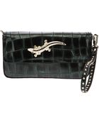 Class Roberto Cavalli Lizard Clutch - Lyst