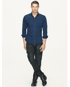 Ralph Lauren Black Label Denim Workshirt - Lyst