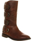 H By Hudson Lock Tall Buckle Boot - Lyst