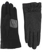 Echo Wool Flutter Cuff Gloves - Lyst
