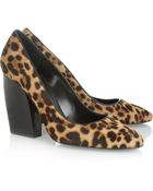 Pierre Hardy Leopardprint Calf Hair Pumps - Lyst