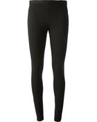 Helmut Lang Stretch Leggings - Lyst