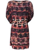 Issa Geometric Printed Dress - Lyst