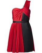 Jason Wu One Shoulder Dress - Lyst