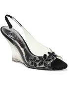 Nina Mahli Evening Wedge Sandals - Lyst
