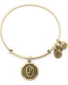 ALEX AND ANI Initial Bangle - Lyst