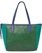 Fossil Sydney Leather Shopper - Lyst