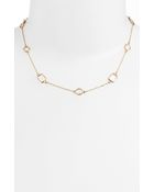 Kate Spade Opening Night Station Collar Necklace - Lyst