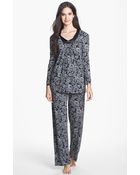 Midnight By Carole Hochman Forever Always Pajamas - Lyst