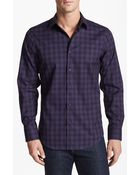 Calibrate Poplin Trim Fit Sport Shirt - Lyst