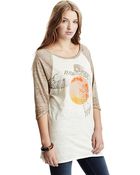 Free People Bandit Tri-Blend Graphic Tee - Lyst