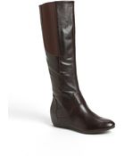 Enzo Angiolini Deanja Hidden Wedge Boot - Lyst